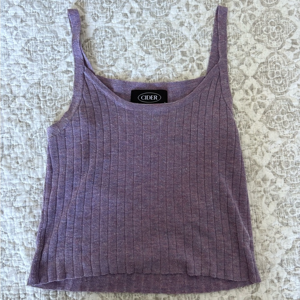 Like New Cider Purple Tank Cami Size Small